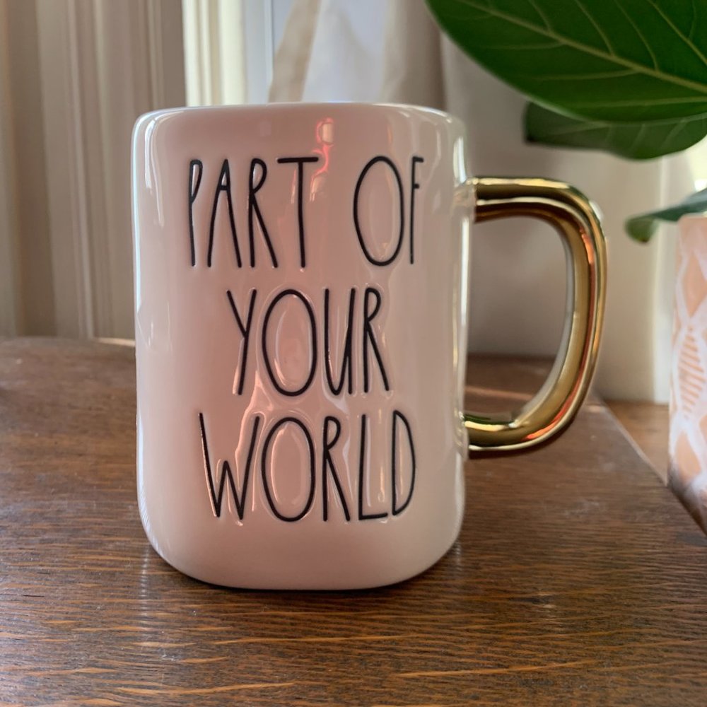 Rae Dunn Disney Coffee Mug, Little Mermaid, Little Mermaid Coffee Mug